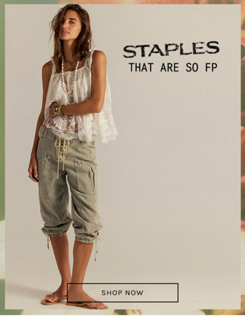 Newsletter content from freepeople