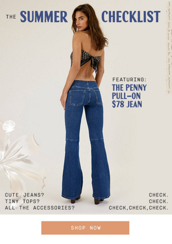 Newsletter content from freepeople
