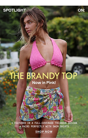 Newsletter content from freepeople