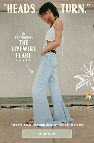Newsletter content from freepeople