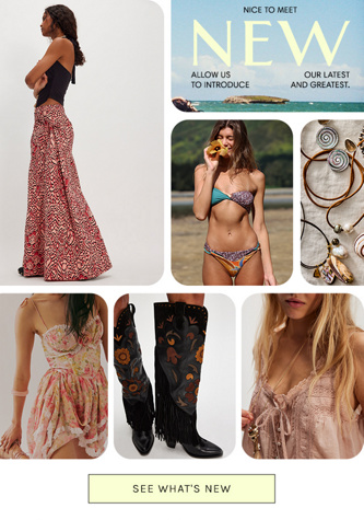 Newsletter content from freepeople