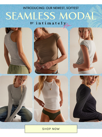 Newsletter content from freepeople
