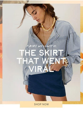 Newsletter content from freepeople