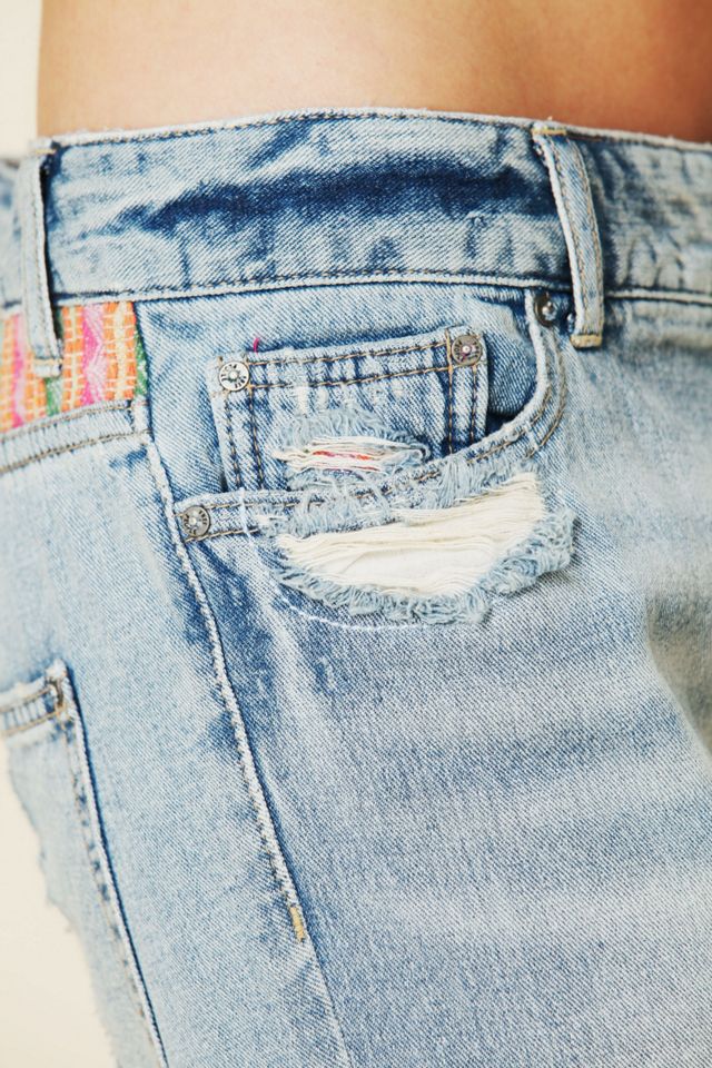 Tapestry Embellished Slim and Slouchy Fit Jeans #4