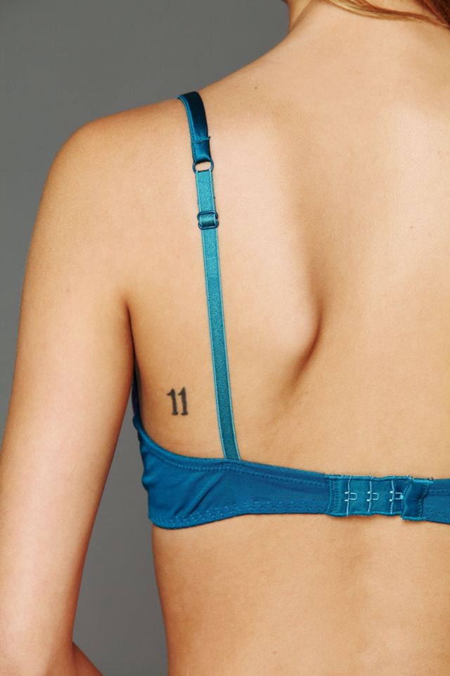 Azure Allure Unlined Bra #3