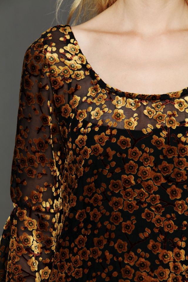 Noir Velvet Tunic #3