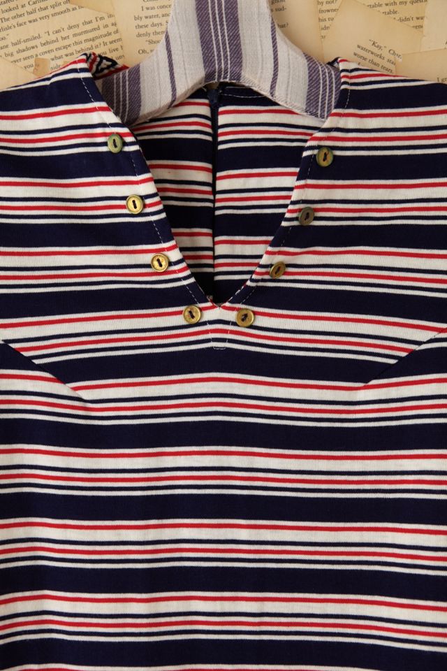 Vintage Patriotic Stripe Mini Dress #4