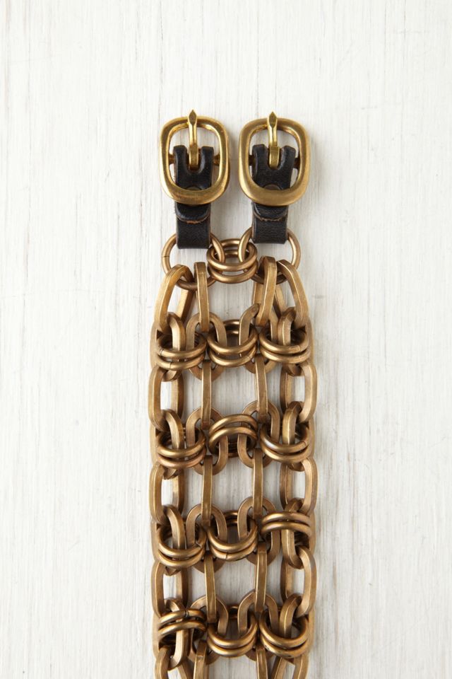 Heavy Chain Double Bracelet #1