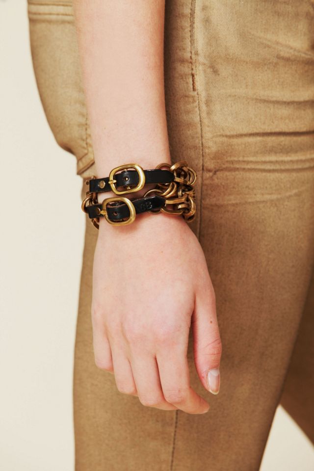 Heavy Chain Double Bracelet #4