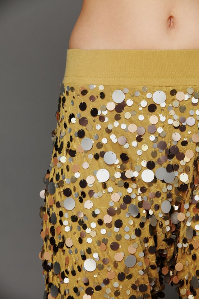 Disco Sequin Harem Pants #2