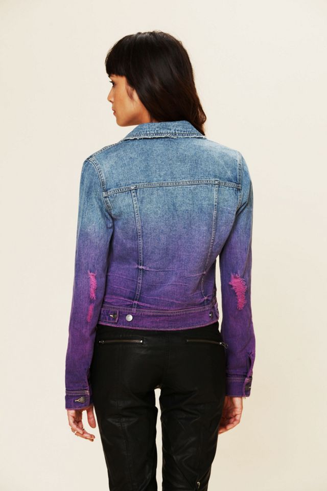 Ombre Wash Denim Jacket #1