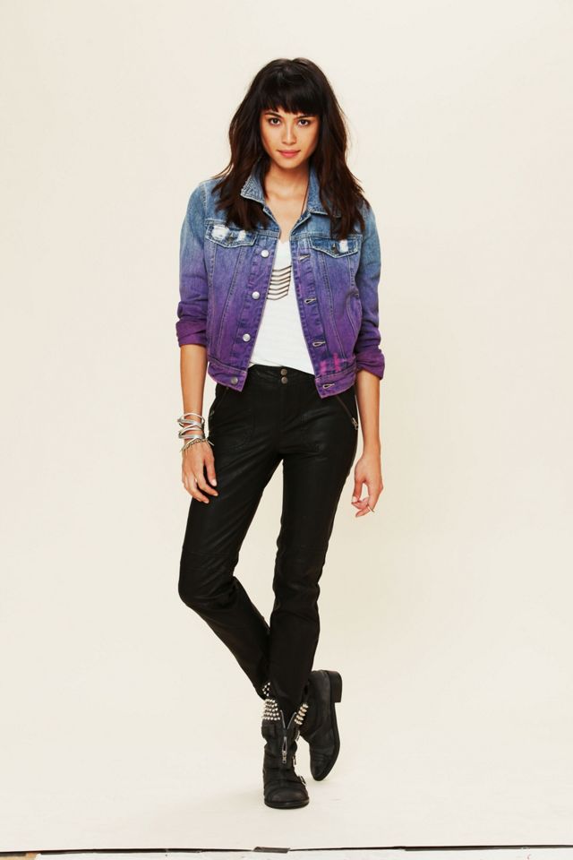 Ombre Wash Denim Jacket #5