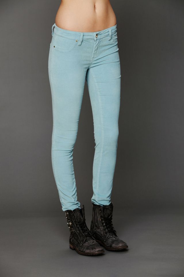Blank Velvet Skinnies #1