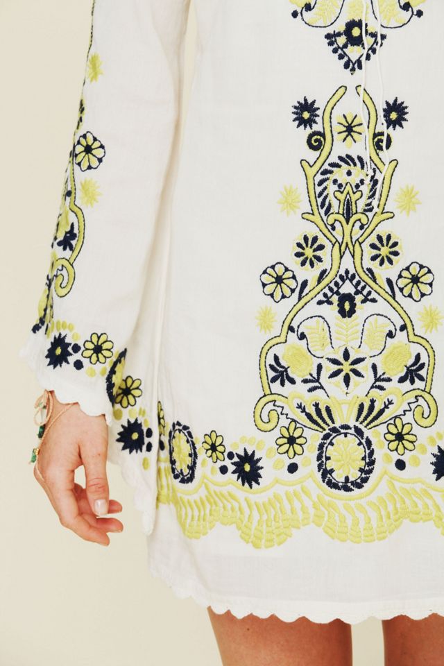 Long Sleeve Embroidered Dress #2