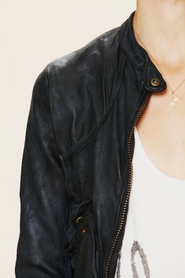 Leather Bomber Jacket #2