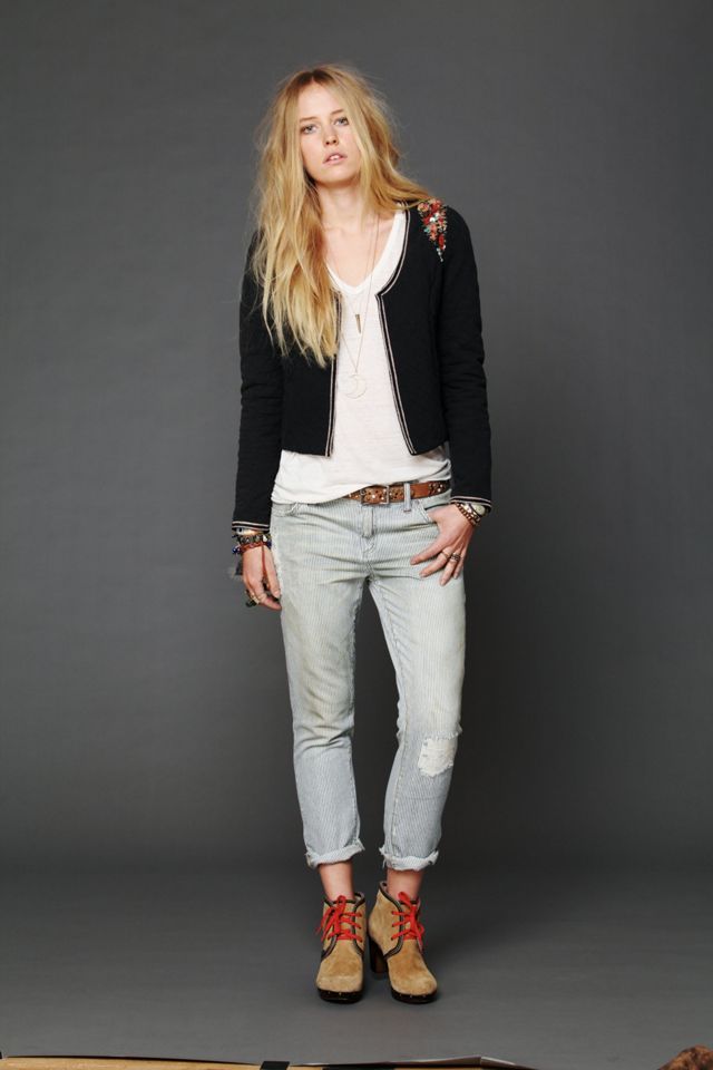 Bold Shoulder Quilted Jacket #5