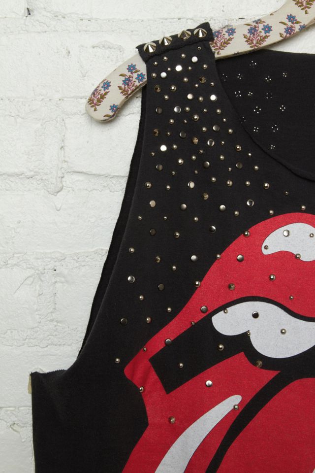 Vintage Studded Rolling Stones Tank #4