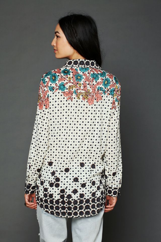 Ethnic Diamonds Buttondown #1
