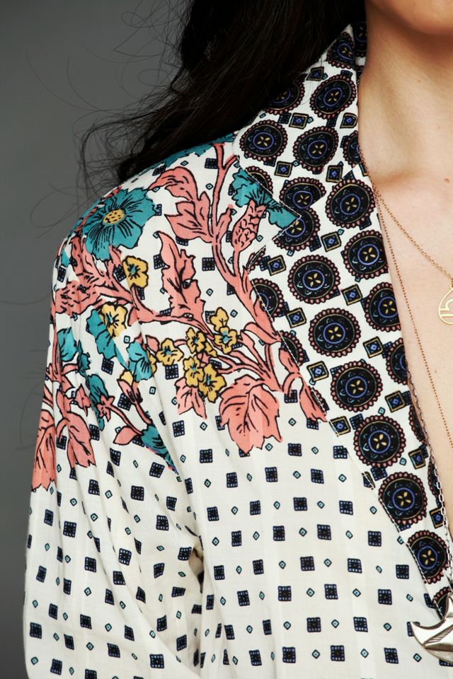 Ethnic Diamonds Buttondown #2