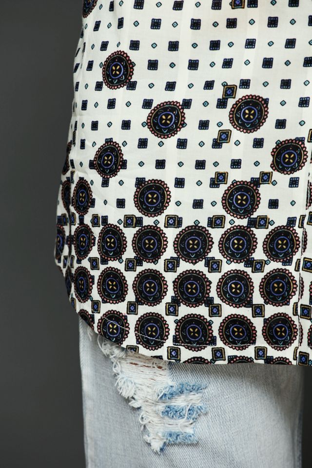 Ethnic Diamonds Buttondown #3