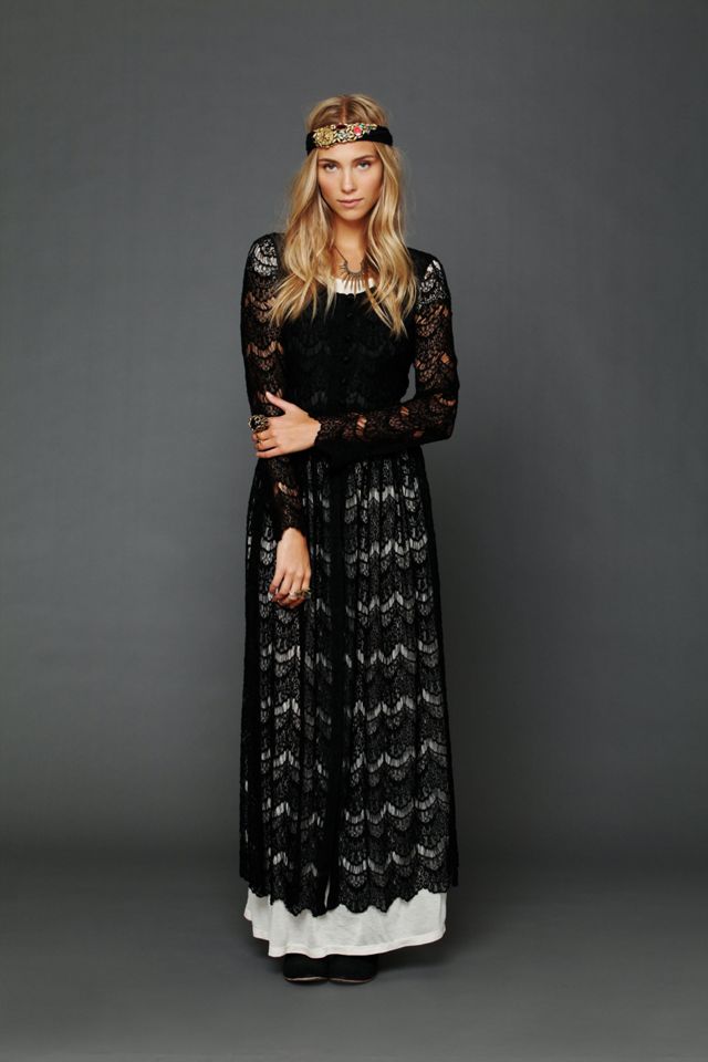 Maxi Lace Jacket #1
