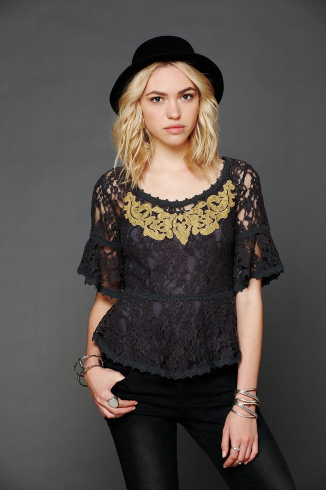 With Flair Lace Top