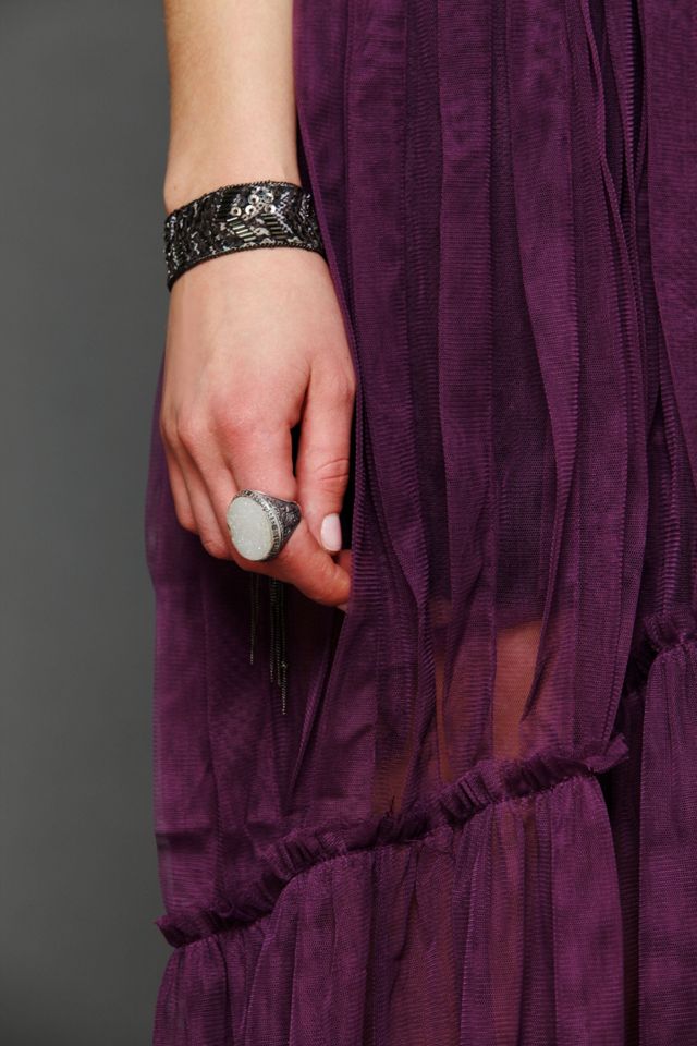 High Low Embellished Slip #3