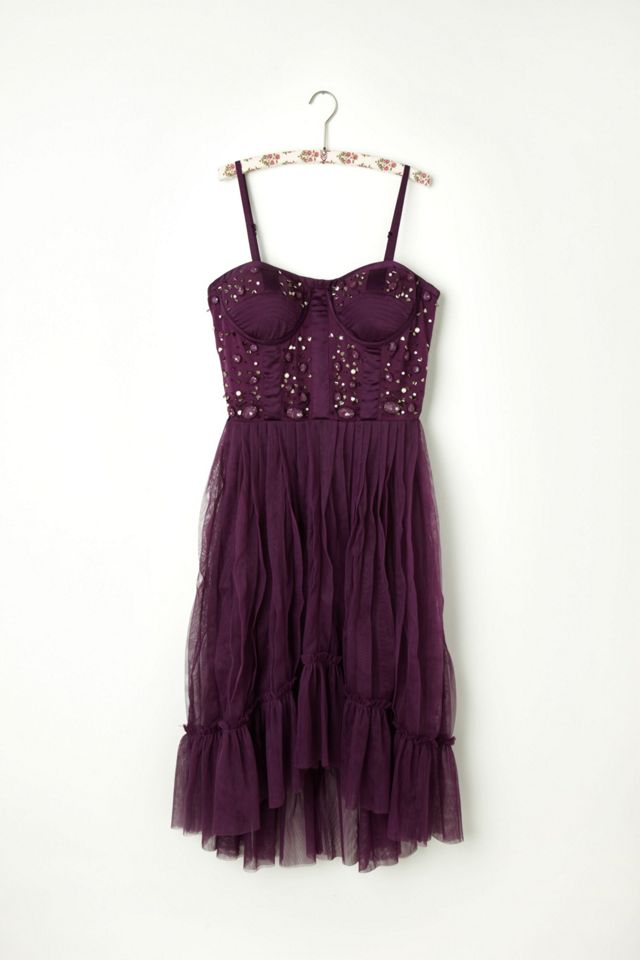 High Low Embellished Slip #4