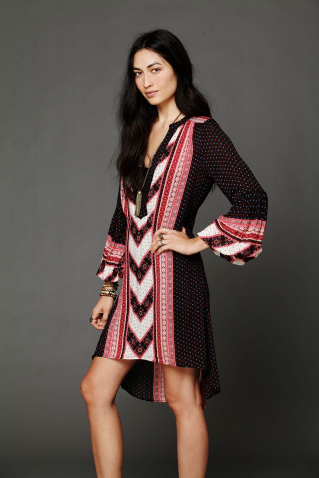 Peacemaker Print Shapeless Dress #1