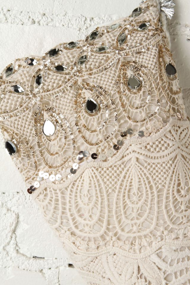 FP ONE Tinsel and Lace Stocking #4