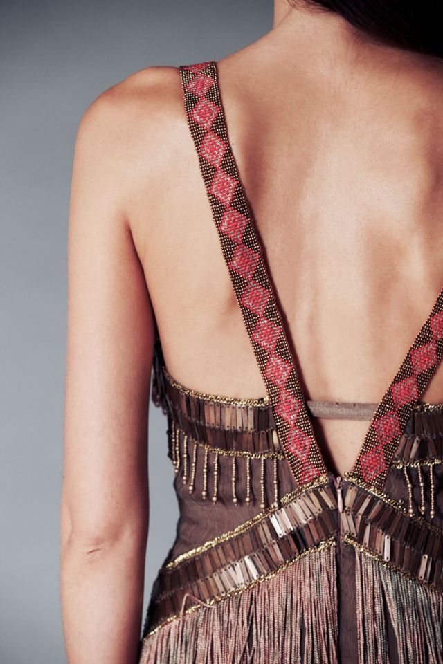 Fire Circle Fringe Dress #4
