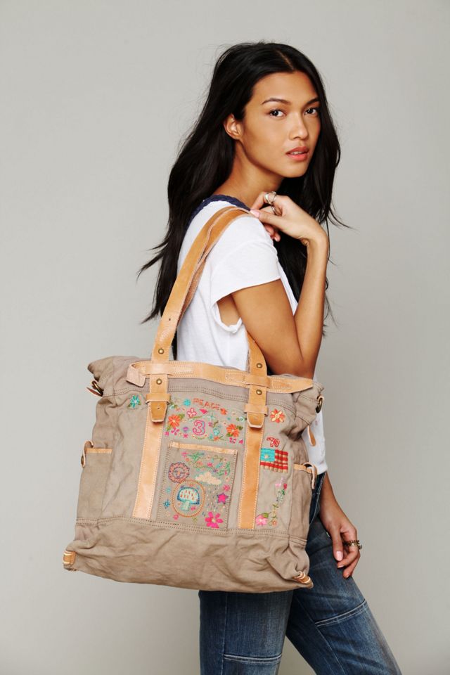 Peace Stitch Tote #5