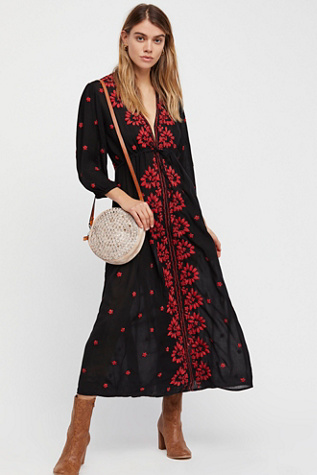 knee length dresses for ladies FP Black Maxi Dress – Flame and Flamingo main image 1