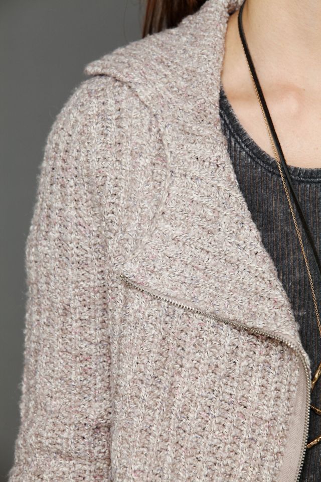 Salt And Pepper Motorcycle Jacket #2