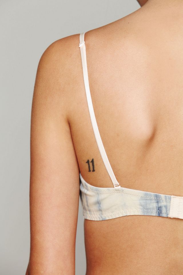 Washed Tie Dye Underwire Bra #4