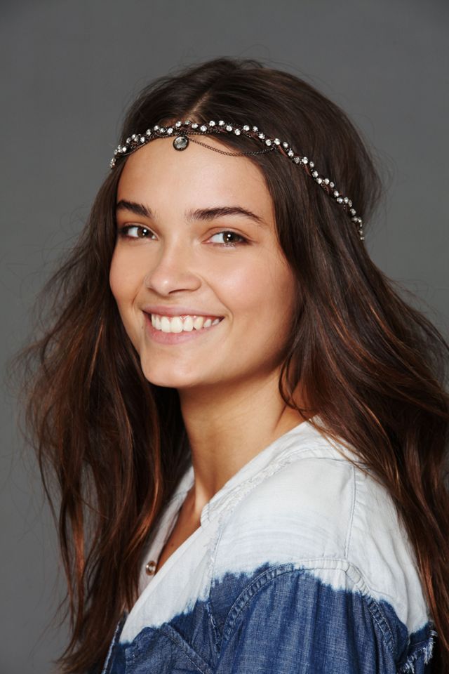 Leather Swarvoski Headwrap #2