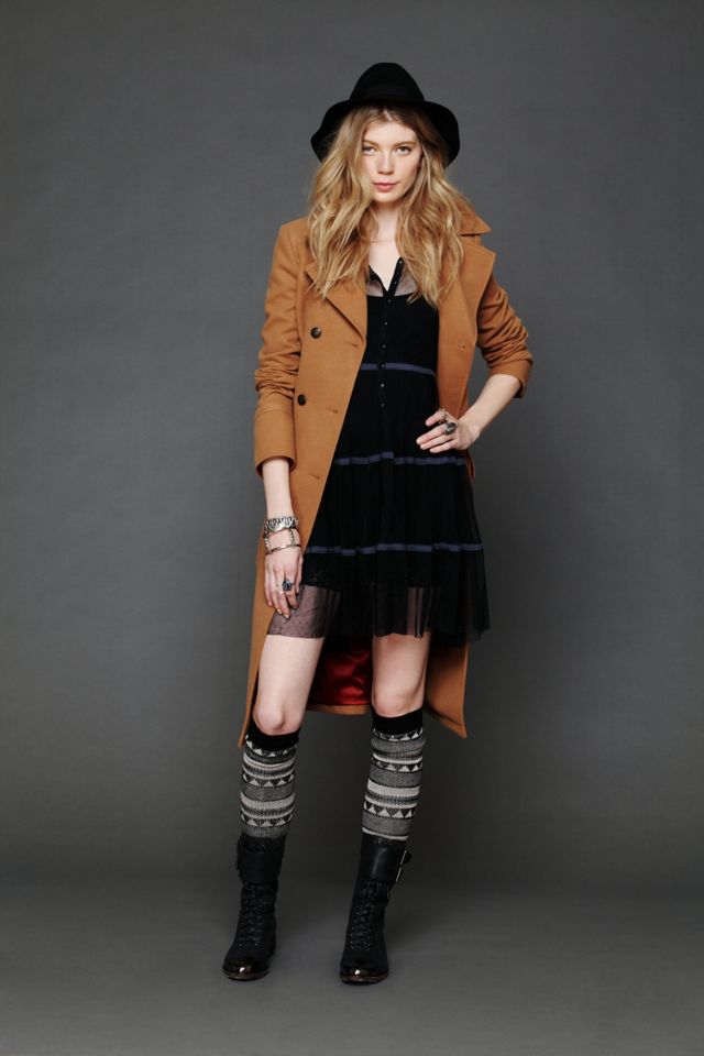 Mesh Button Front Slip #4