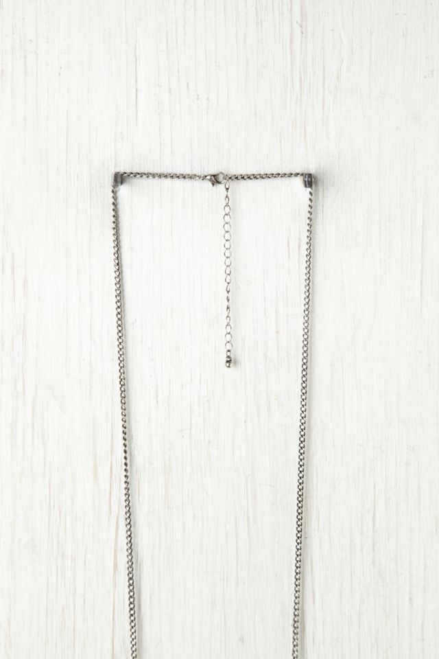 Geo Enamel Necklace #2