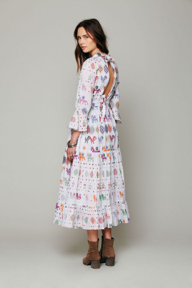 Vintage Maxi Dress #1