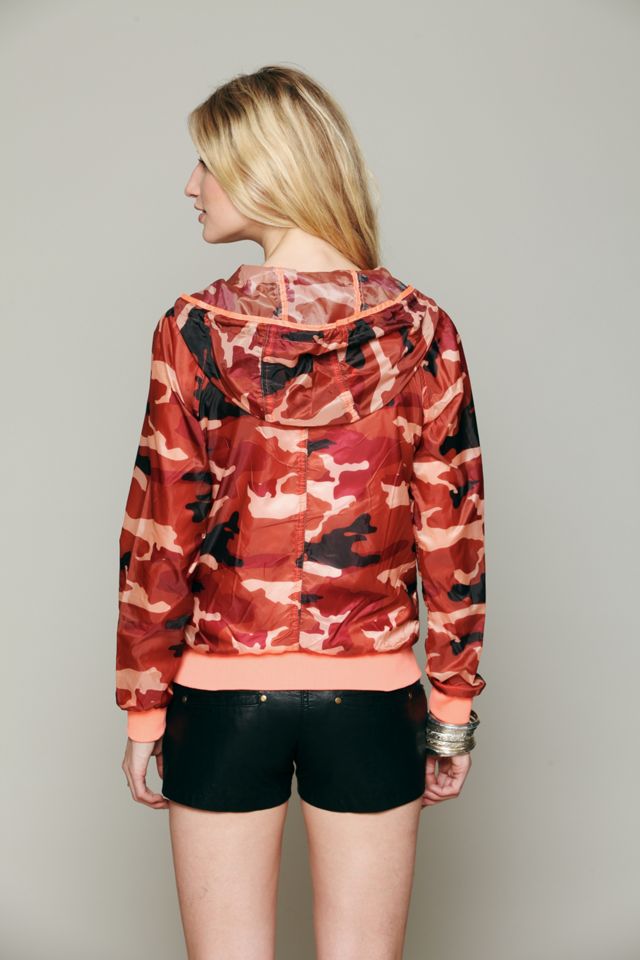 Camo Nylon Bomber Jacket #2