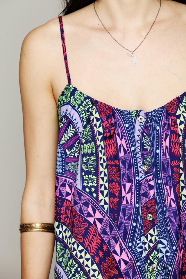 Medicine Wheel Print Easy Dress #2