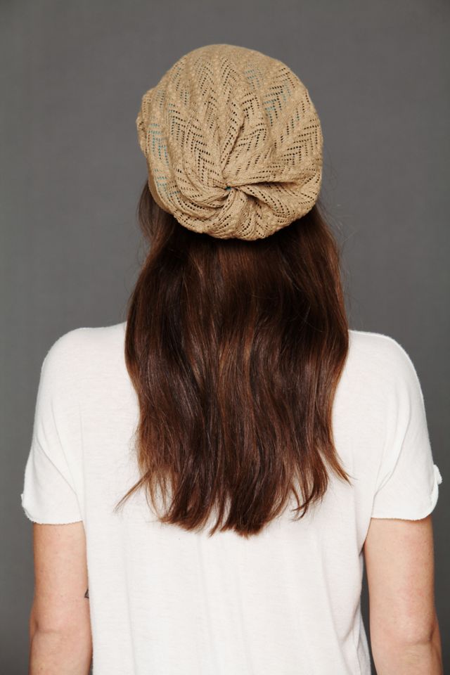 Twist Watch Slouch Beanie #1