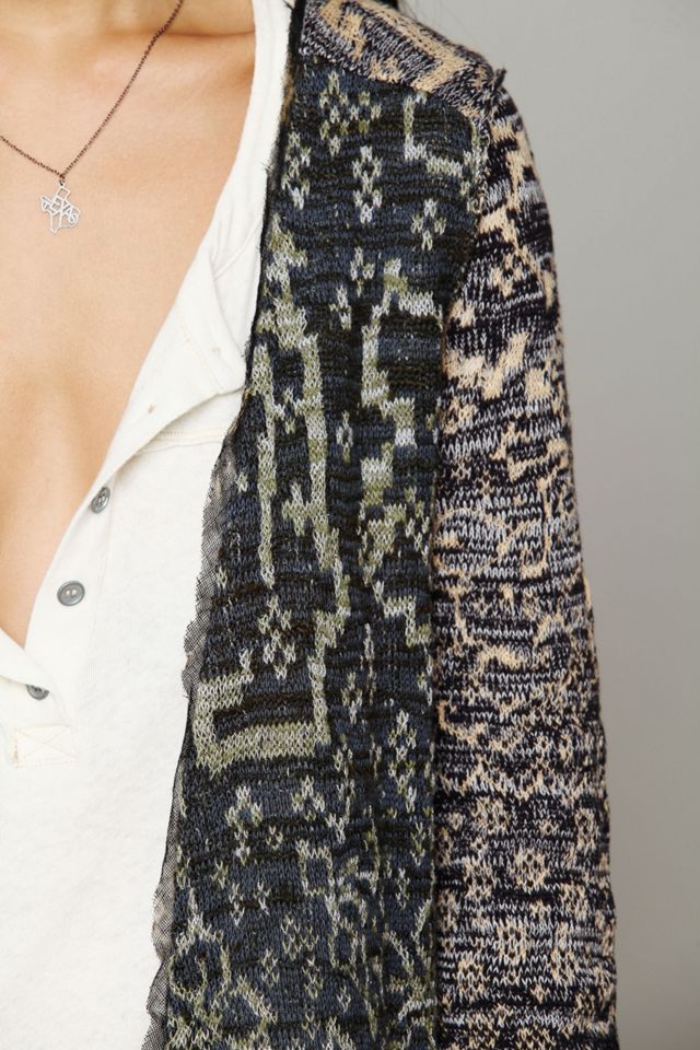 Ruffle Pattern Cardi #2