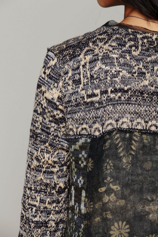 Ruffle Pattern Cardi #4