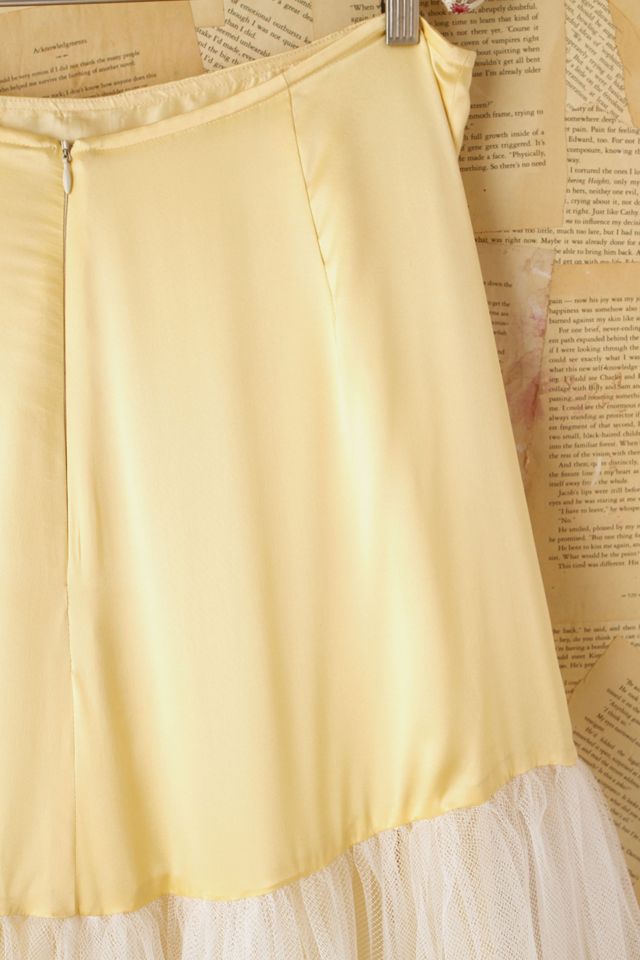 Vintage Satin and Tulle Skirt #4