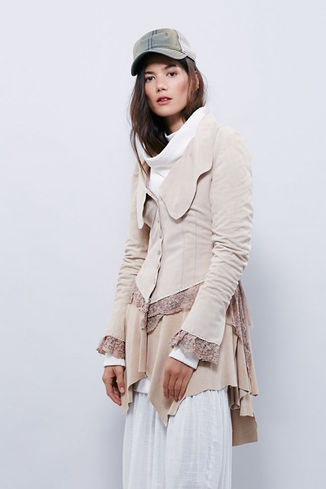 Storm Warning Lacey Suede Jacket #1