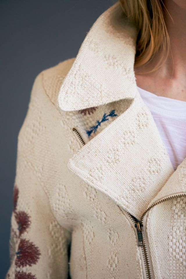 FP New Romantics Embroidered Moto Jacket #2