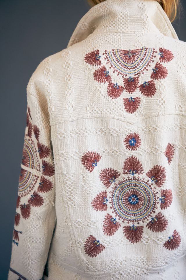 FP New Romantics Embroidered Moto Jacket #5