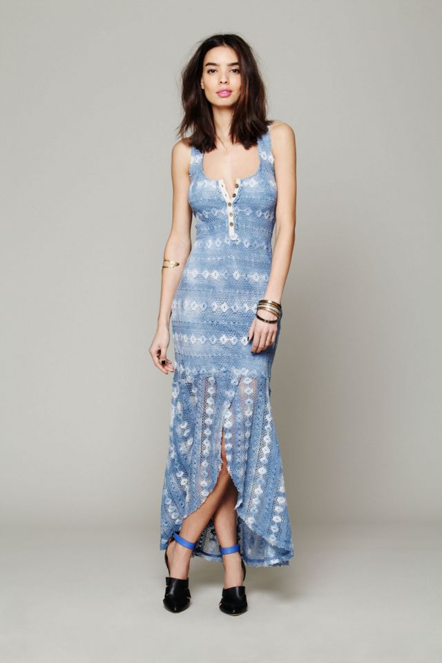Washed Out Textured Maxi #1