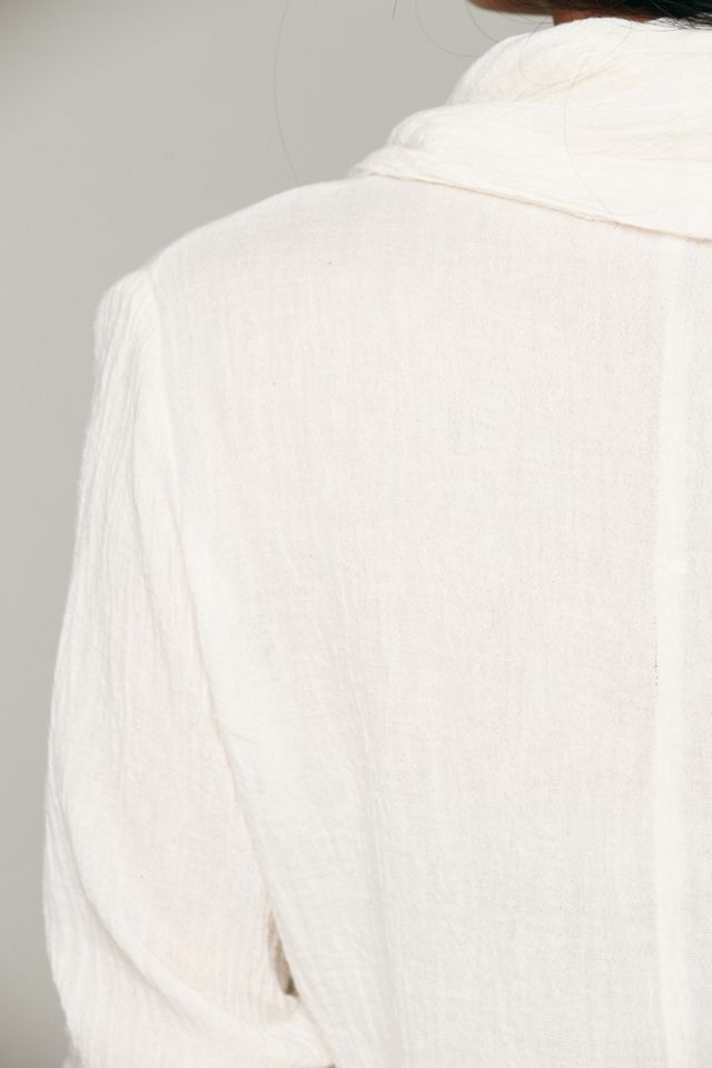 Drape Cowl Neck Top #3